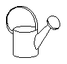Watering Can -- 100% size